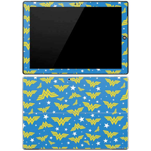 DC Comics Wonder Woman Logo Pattern Surface Pro 3 Skin