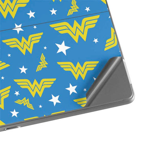 DC Comics Wonder Woman Logo Pattern Surface Pro 8 Skin