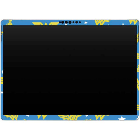 DC Comics Wonder Woman Logo Pattern Surface Pro 9 Skin