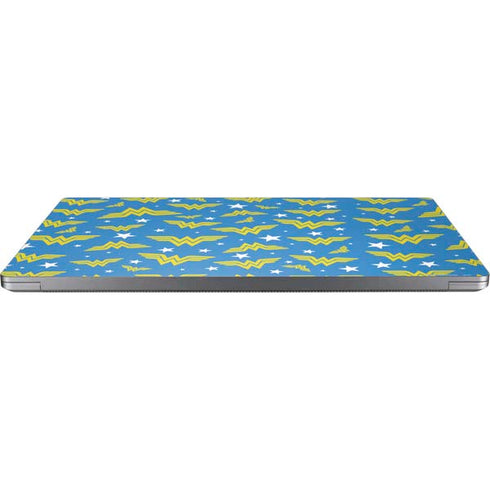 DC Comics Wonder Woman Logo Pattern Universal Laptop 12in (9.8 x 6.8in) Skin