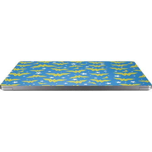 DC Comics Wonder Woman Logo Pattern Universal Laptop 13in (10.6 x 7.6in) Skin
