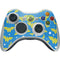 DC Comics Wonder Woman Logo Pattern Xbox 360 Wireless Controller Skin