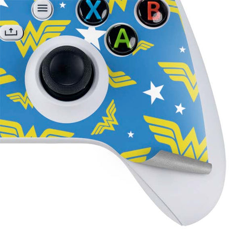 DC Comics Wonder Woman Logo Pattern Xbox Series S Skins