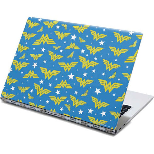 DC Comics Wonder Woman Logo Pattern Yoga 910 2-in-1 14in Touch-Screen Skin