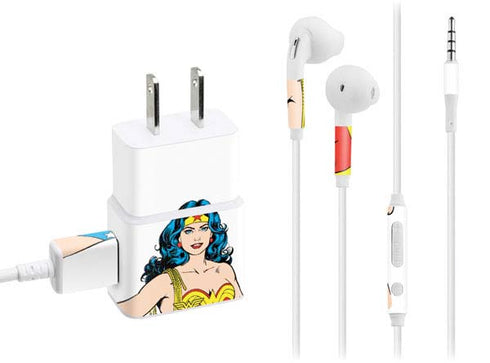 DC Comics Wonder Woman Classic Art Pose Phone Charger Skin