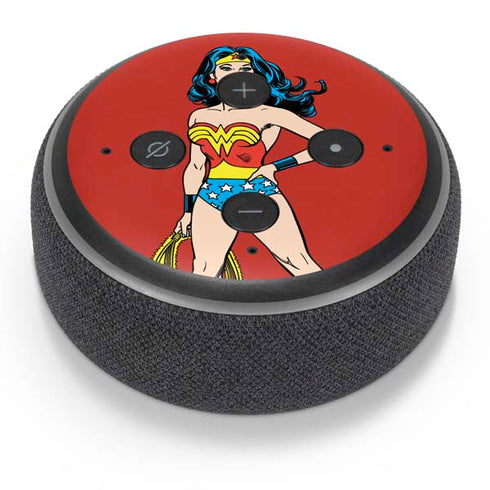 DC Comics Wonder Woman Classic Art Pose Amazon Echo Dot Skin