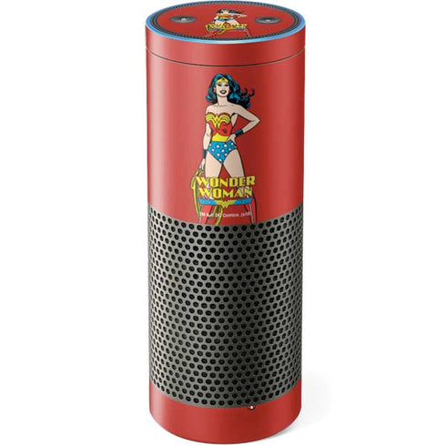 DC Comics Wonder Woman Classic Art Pose Amazon Echo Skin