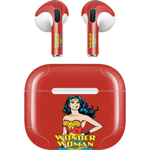 DC Comics Wonder Woman Classic Art Pose Apple AirPods (3rd Gen 2021) Skin