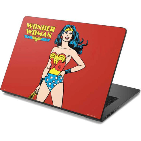 DC Comics Wonder Woman Classic Art Pose Dell Chromebook Skin