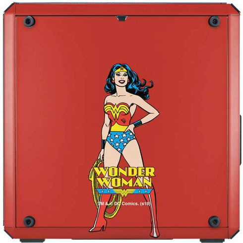 DC Comics Wonder Woman Classic Art Pose Cooler Master MasterBox Q300L Mini Tower Skin