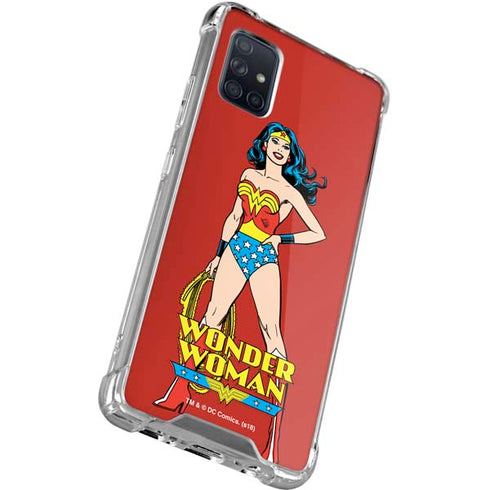 DC Comics Wonder Woman Classic Art Pose Galaxy A51 5G Clear Case