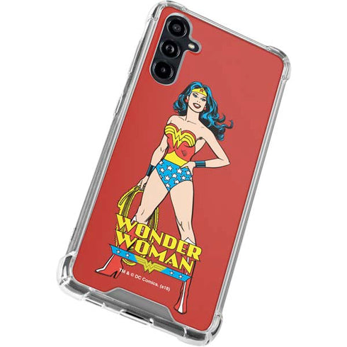 DC Comics Wonder Woman Portrait Galaxy A54 5G Clear Case