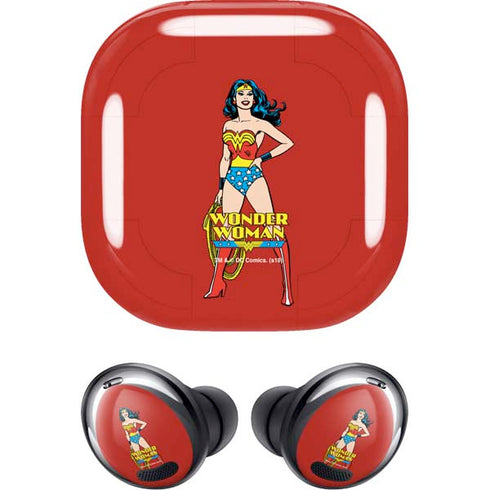 DC Comics Wonder Woman Classic Art Pose Galaxy Buds Pro Skin