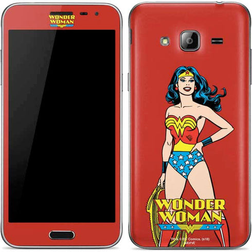 DC Comics Wonder Woman Classic Art Pose Galaxy J3 Skin