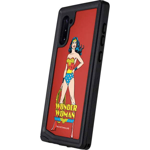 DC Comics Wonder Woman Classic Art Pose Galaxy Note 10 Waterproof Case