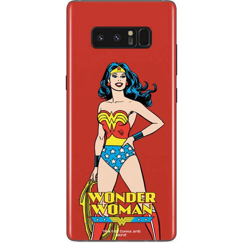 DC Comics Wonder Woman Classic Art Pose Galaxy Note 8 Skin