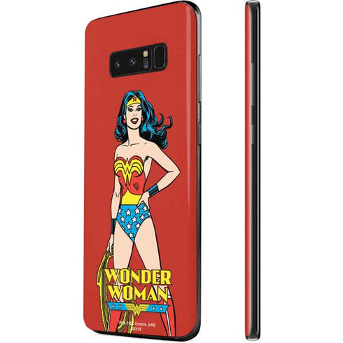 DC Comics Wonder Woman Classic Art Pose Galaxy Note 8 Skin