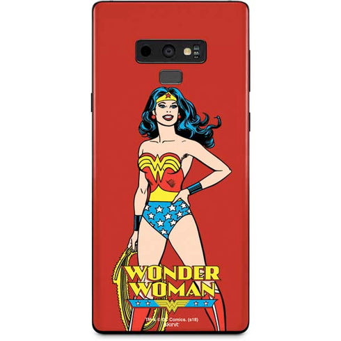 DC Comics Wonder Woman Classic Art Pose Galaxy Note 9 Skin