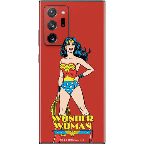 DC Comics Wonder Woman Classic Art Pose Galaxy Note20 Ultra 5G Skin