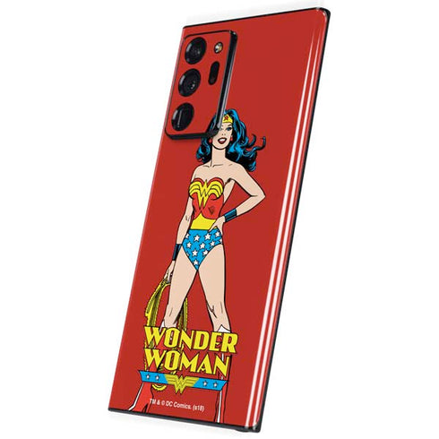 DC Comics Wonder Woman Classic Art Pose Galaxy Note20 Ultra 5G Skin
