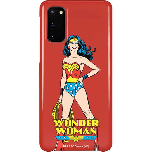 DC Comics Wonder Woman Classic Art Pose Galaxy S20 Lite Case