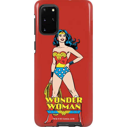 DC Comics Wonder Woman Classic Art Pose Galaxy S20 Plus Pro Case