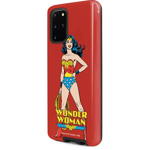 DC Comics Wonder Woman Classic Art Pose Galaxy S20 Plus Pro Case