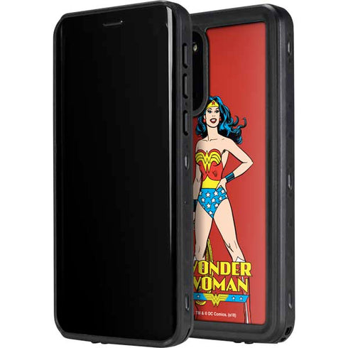 DC Comics Wonder Woman Classic Art Pose Galaxy S20 Plus Waterproof Case