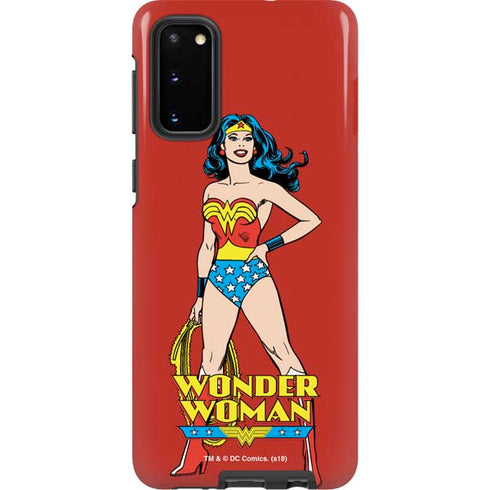 DC Comics Wonder Woman Classic Art Pose Galaxy S20 Pro Case