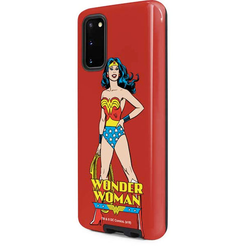 DC Comics Wonder Woman Classic Art Pose Galaxy S20 Pro Case