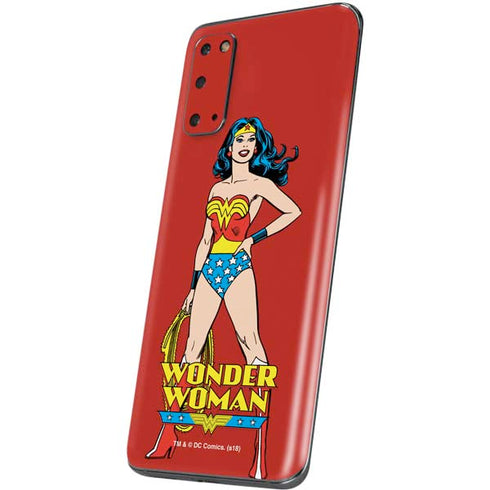 DC Comics Wonder Woman Classic Art Pose Galaxy S20 Skin