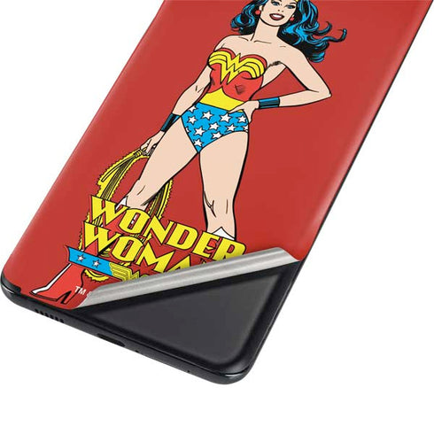 DC Comics Wonder Woman Classic Art Pose Galaxy S21 Ultra 5G Skin