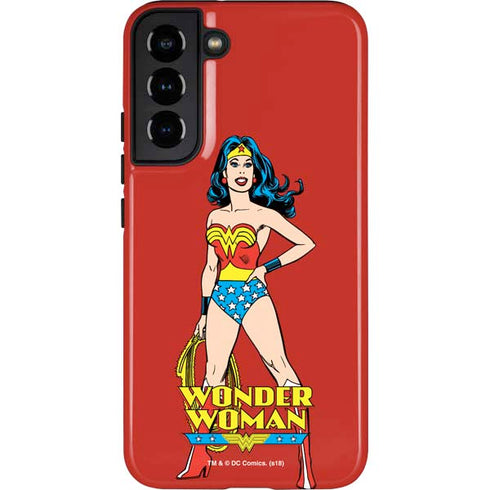 DC Comics Wonder Woman Classic Art Pose Galaxy S22 Plus Pro Case