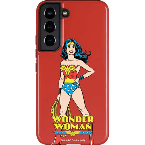 DC Comics Wonder Woman Classic Art Pose Galaxy S22 Pro Case