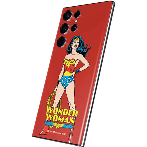 DC Comics Wonder Woman Classic Art Pose Galaxy S22 Ultra Skin