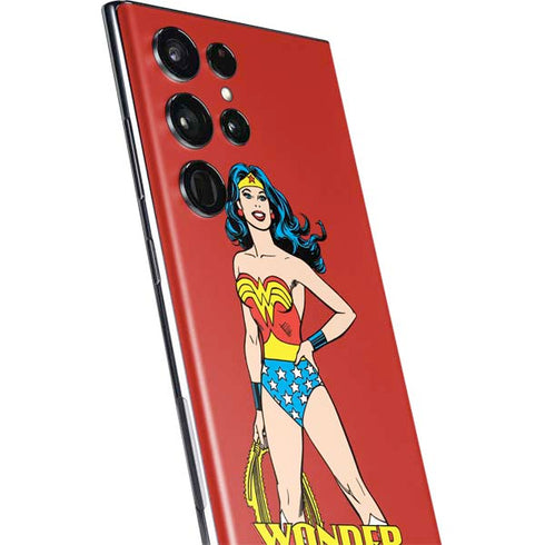DC Comics Wonder Woman Classic Art Pose Galaxy S22 Ultra Skin