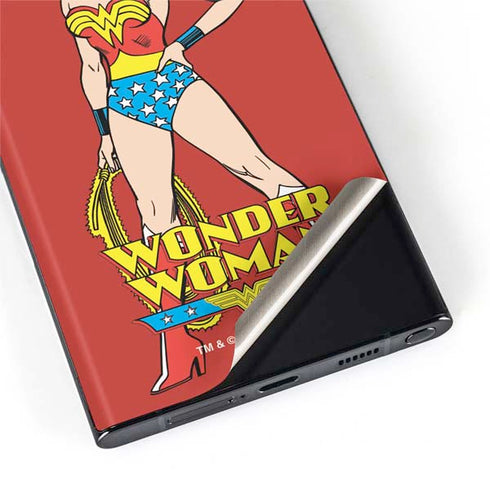 DC Comics Wonder Woman Classic Art Pose Galaxy S22 Ultra Skin