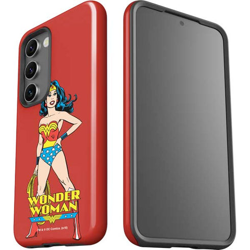 DC Comics Wonder Woman Classic Art Pose Galaxy S23 Plus Pro Case