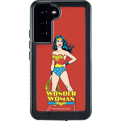 DC Comics Wonder Woman Classic Art Pose Galaxy S23 Plus Waterproof Case