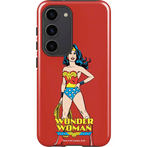 DC Comics Wonder Woman Classic Art Pose Galaxy S23 Pro Case