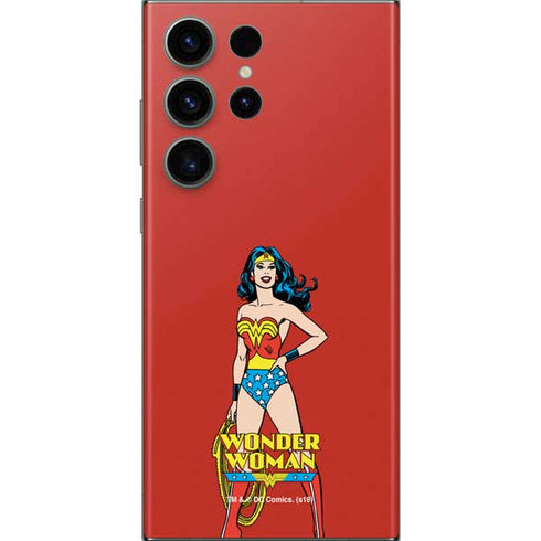 DC Comics Wonder Woman Classic Art Pose Galaxy S23 Ultra Skin