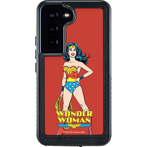 DC Comics Wonder Woman Classic Art Pose Galaxy S23 Waterproof Case