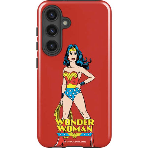DC Comics Wonder Woman Portrait Galaxy S24 Plus Impact Case
