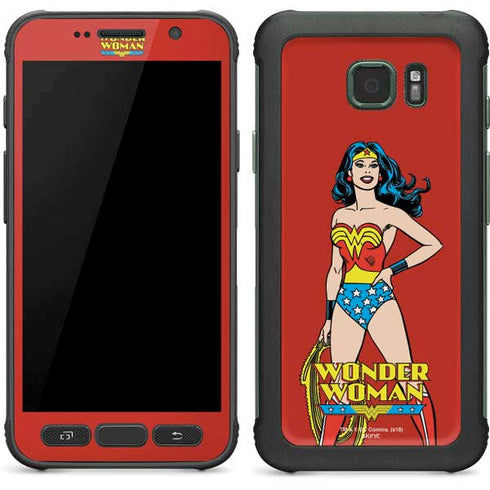 DC Comics Wonder Woman Classic Art Pose Galaxy S7 Active Skin