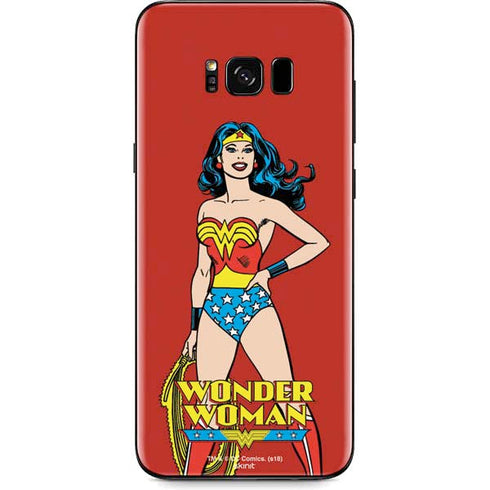 DC Comics Wonder Woman Classic Art Pose Galaxy S8 Skin