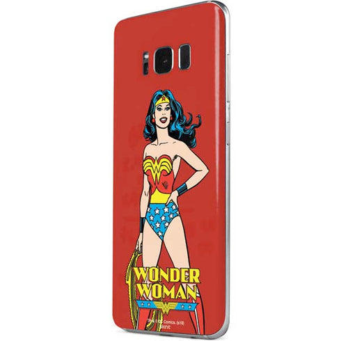 DC Comics Wonder Woman Classic Art Pose Galaxy S8 Skin