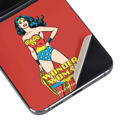 DC Comics Wonder Woman Portrait Galaxy Z Flip5 5G Skin