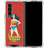 DC Comics Wonder Woman Classic Art Pose Galaxy Z Fold4 5G Clear Case