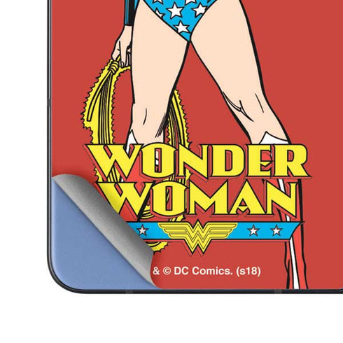 DC Comics Wonder Woman Portrait Galaxy Z Fold5 5G Skin