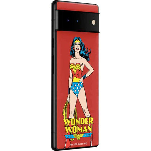 DC Comics Wonder Woman Classic Art Pose Google Pixel 6 Pro Skin